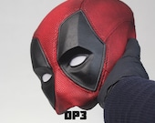 Deadpool 3 Style Halfshell Costume Cosplay Mask With Screen