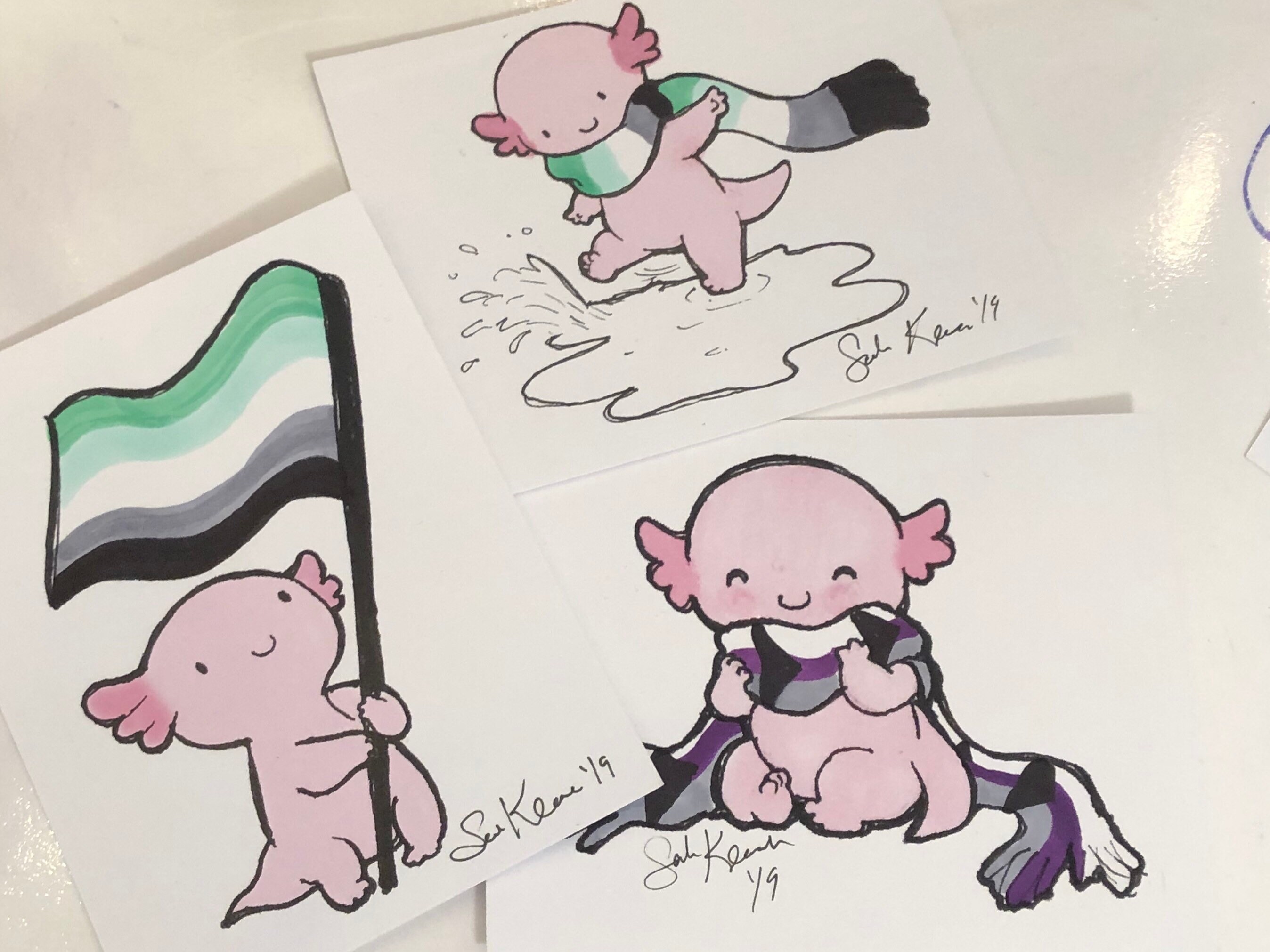 PREORDER- Axolotl Pride mini Bundles