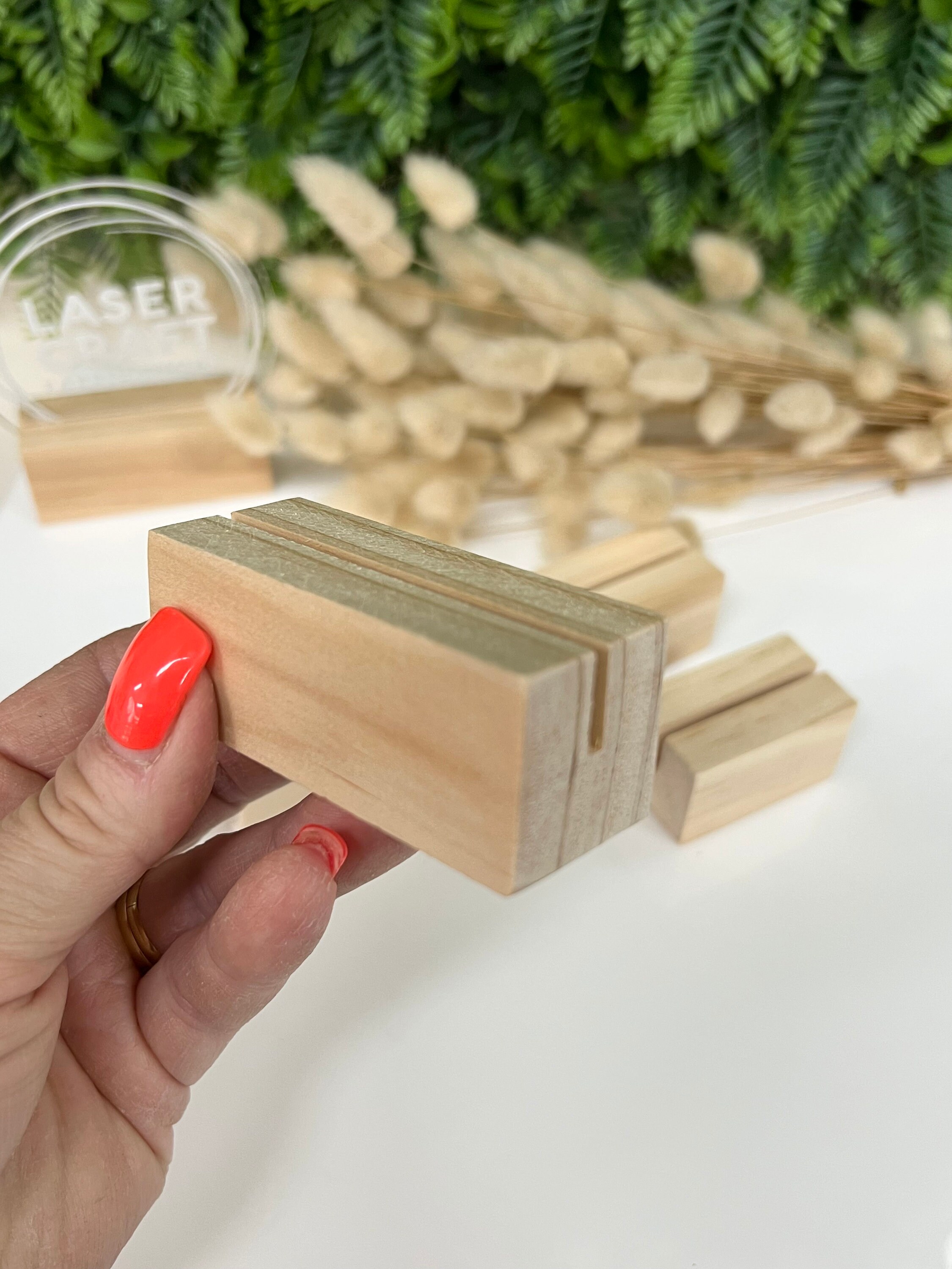 Sign Holders Wooden Bases Etsy Australia