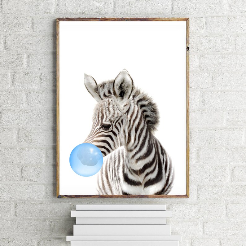 Fashion Llama Vintage Chic Funny Animals Quality Canvas Print A3