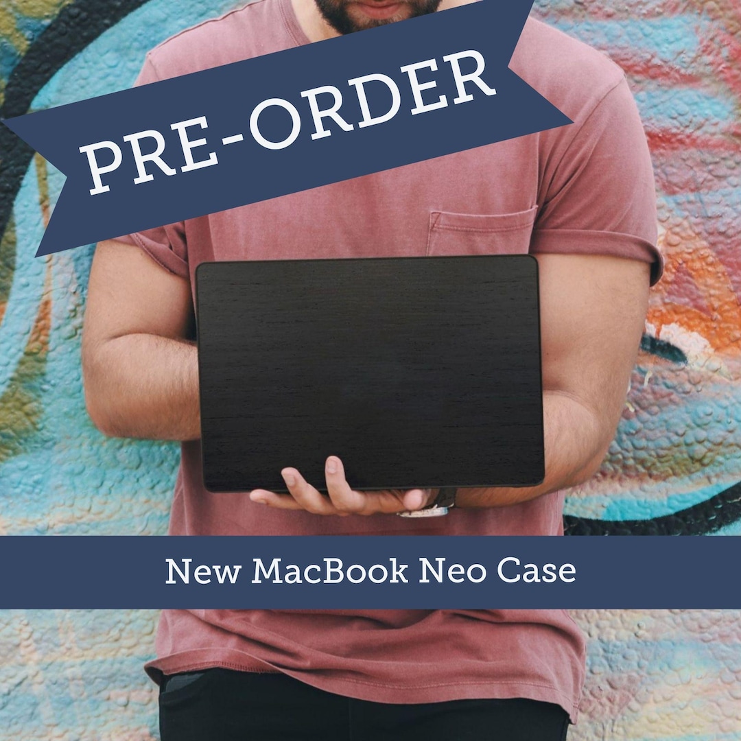 MacBook NEO Case, Real Wood - PREORDER - Case for NEW MacBook Neo - Etsy UK