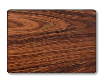 MacBook-hoes palissander: echt houten clip-on cover - gemaakt in Canada