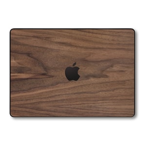 Walnut Real Wood MacBook Case, MacBook Air, MacBook Pro, 13&quot; 14&quot; 15&quot; 16&quot; M1, M2, M3, M4