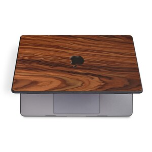 Étui en bois de rose en bois véritable pour MacBook, MacBook Air, MacBook Pro, 13 pouces 14 pouces 15 pouces 16 pouces M1 M2 M3 image 6