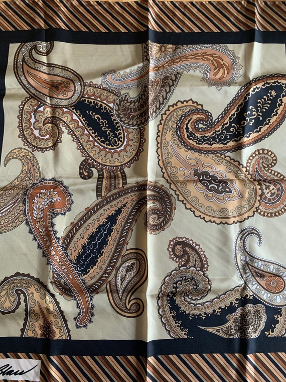 Vintage Bill Blass silk scarf