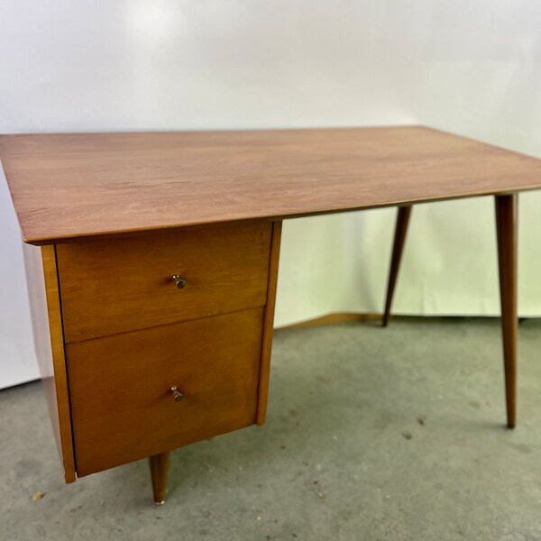 Mid Century Desk Etsy