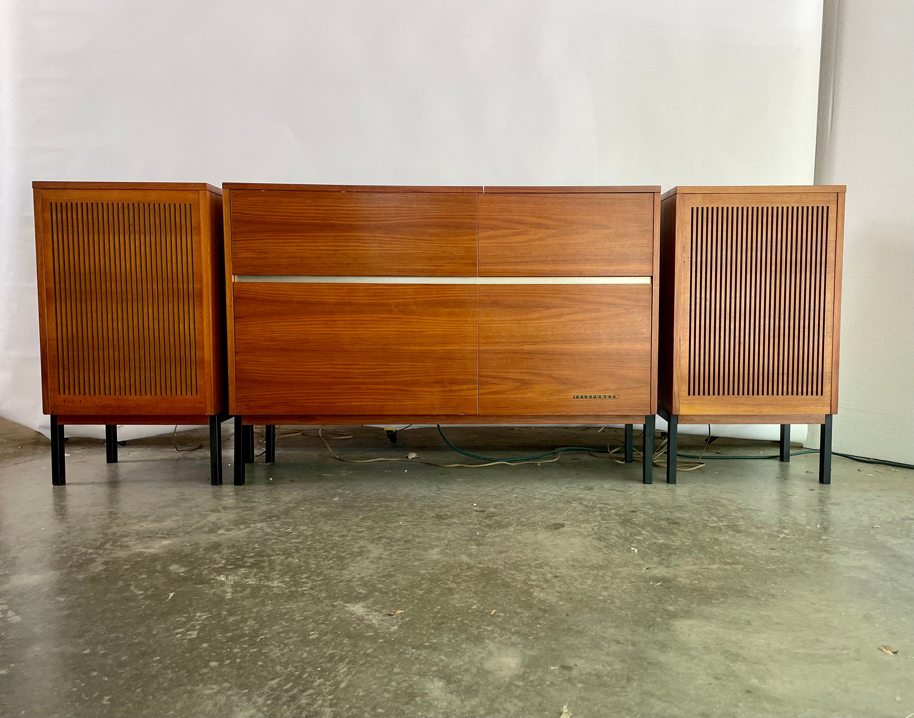 Mid Century 1966 Telefunken Bayreuth Studio 105 Stereo Console
