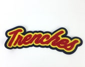 50 High Quality wholesale custom made lovely embroidery chenille patches manufacturer from China, chenille patch for clothing