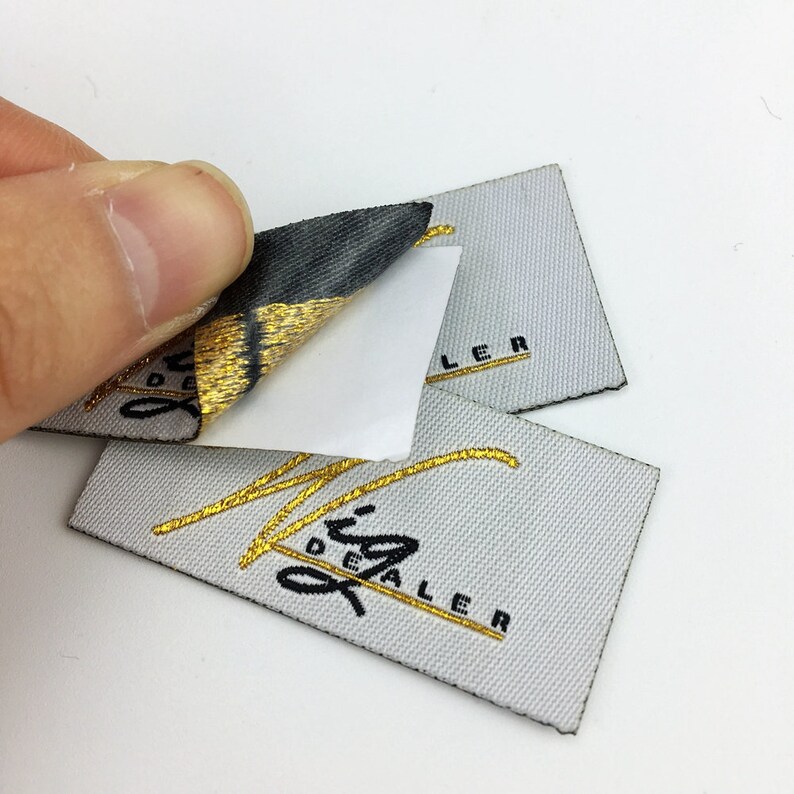 300 adhesive clothing label damask Sticker Labels adhesive Etsy