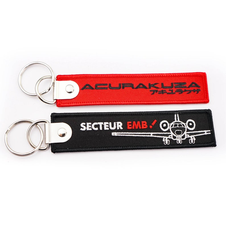 300pcs Embroidery Key Tag Custom Embroidered Patch Custom Etsy