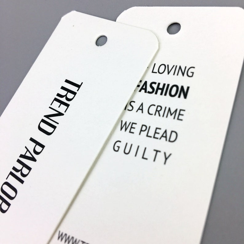 Business Logo Tags Custom Clothing Labels Custom clothing Tag with your logo 300 Custom your logo Hang Tags Product tags