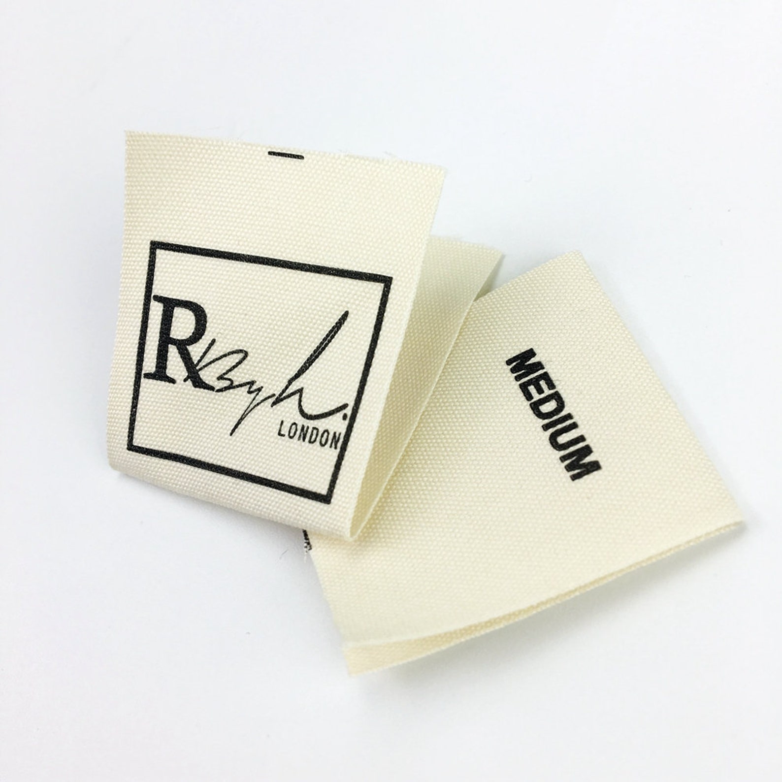 200 Custom Clothing Labels Using your logoSew In custom Etsy