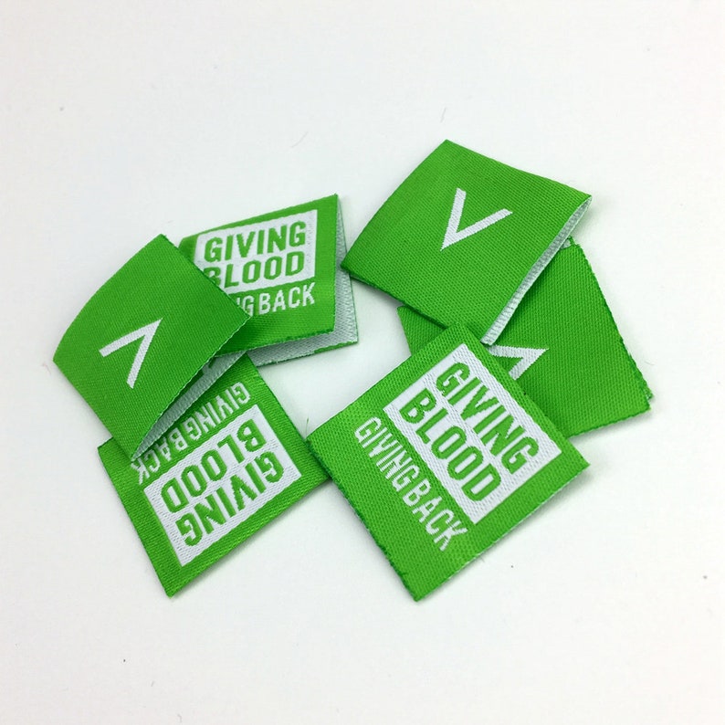 Woven Labels Custom Basic Labels Woven Labels Clothing Etsy