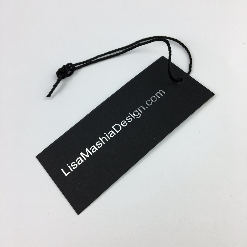 2000 Custom Hang Tags Custom Hang Tags With String Custom Etsy