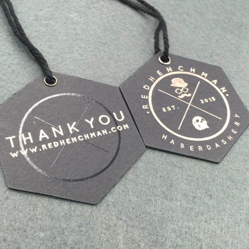 500 Custom Hang Tags Clothing Tag Hang Tags Clothing Business Etsy