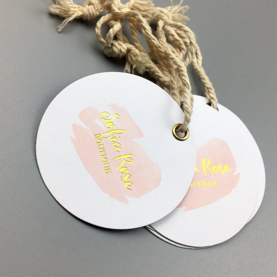 Business Logo Tags Custom Clothing Labels Custom clothing Tag with your logo 300 Custom your logo Hang Tags Product tags