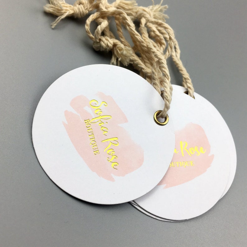 Business Logo Tags Custom Clothing Labels Custom clothing Tag with your logo 300 Custom your logo Hang Tags Product tags