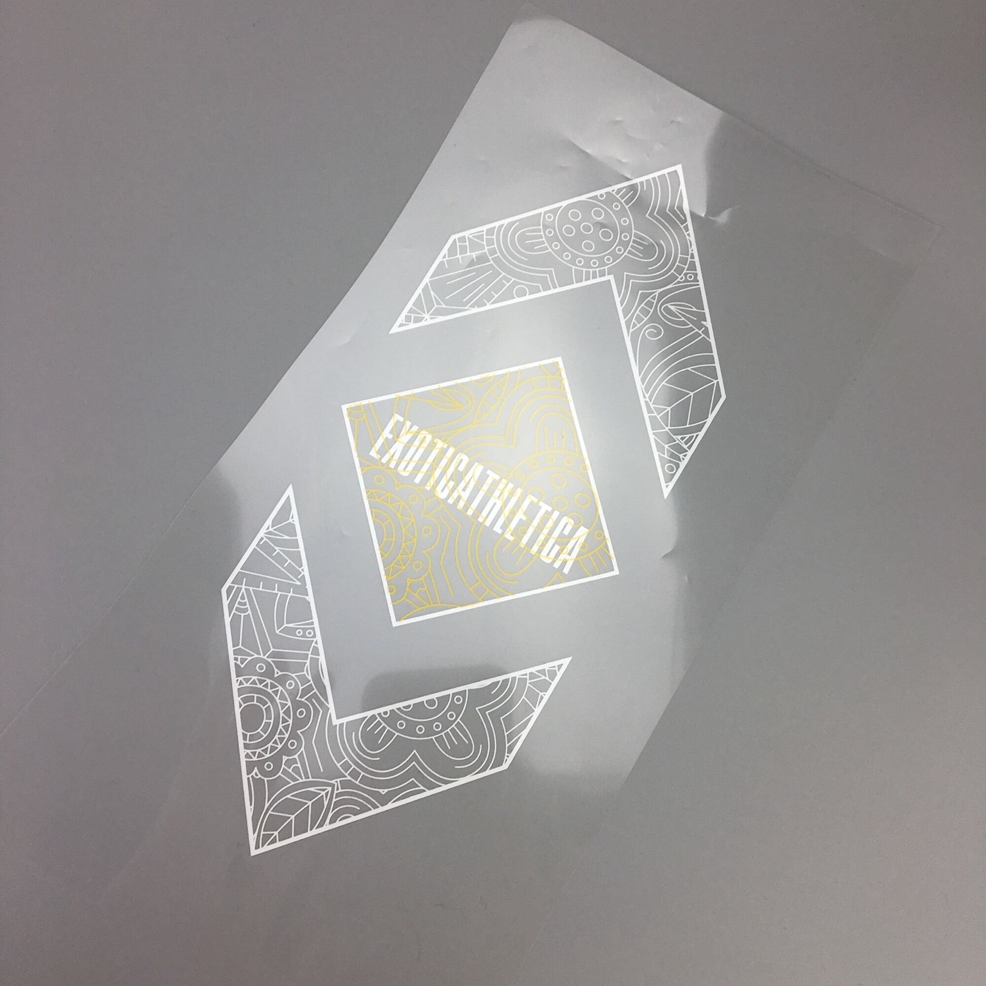 200 Custom Logo Heat Transfer Iron on Vinyl Tagless Heat Etsy