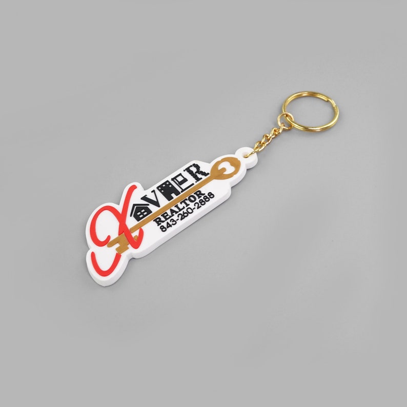 Funny Keychains Soft Flexible PVC Plastic Keychain Key Etsy