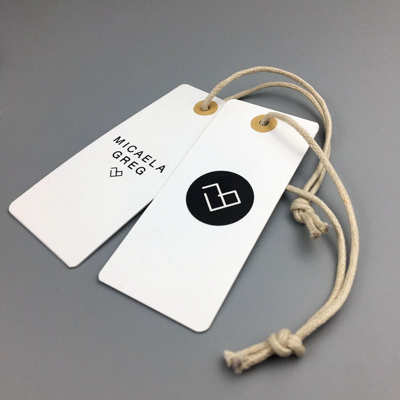 On Sell Custom Hang Tags Clothing Swing Tags Hanging Tag Etsy