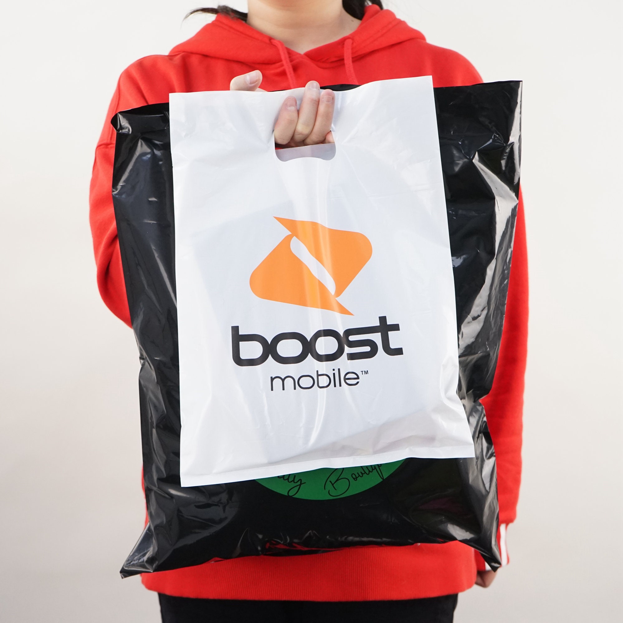 500 Packaging Plastic Bags Custom Shop Bags Plastic Shopping Etsy