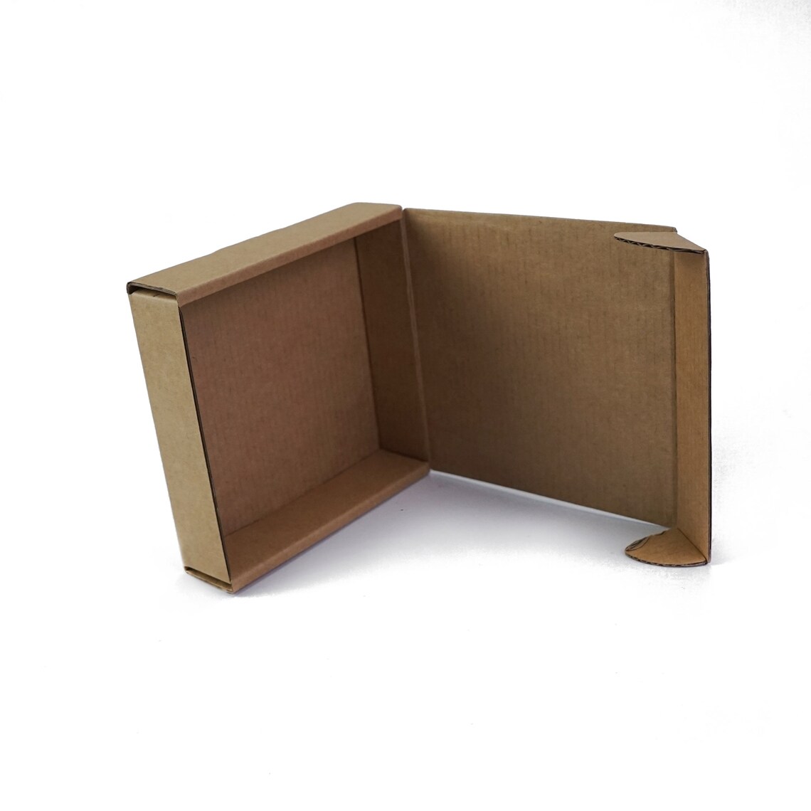 100 paper box mailer gift paper boxes with lid Grey Kraft Etsy