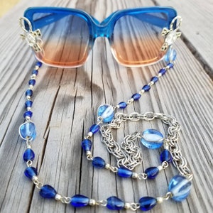Ankh Funshades, Afrocentric Sunglasses, Fashion Eyewear, Blue and Orange Sunglasses, Afropunk Sunglasses