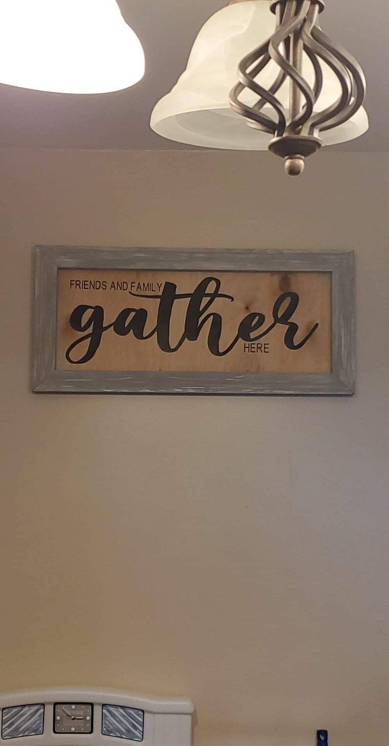 Download Friends and Family GATHER Here SVG | Etsy