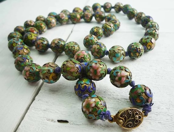 Chinese Nephrite Beads and Jadeite on Vermeil Spacers Double Strand Necklace  For Sale at 1stDibs | chinese beaded necklace, jadeite vs nephrite