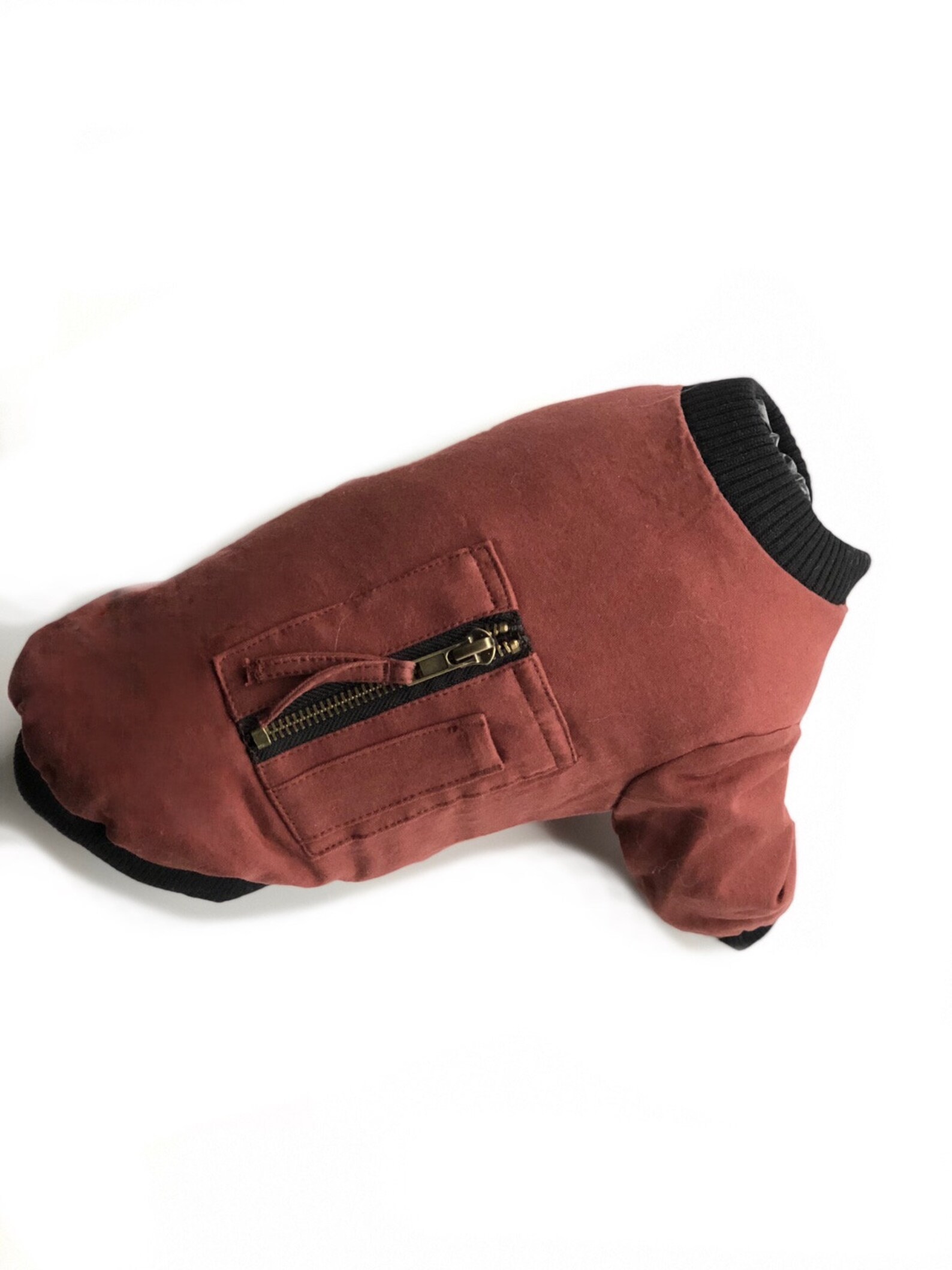Dog Flight Jacket Red Etsy