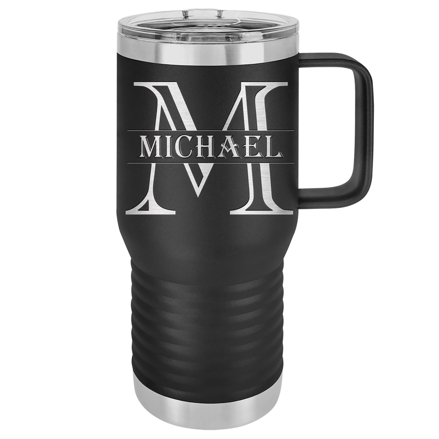 Personalized Thermal Mug with Spill Proof Lid Water Bottle Etsy