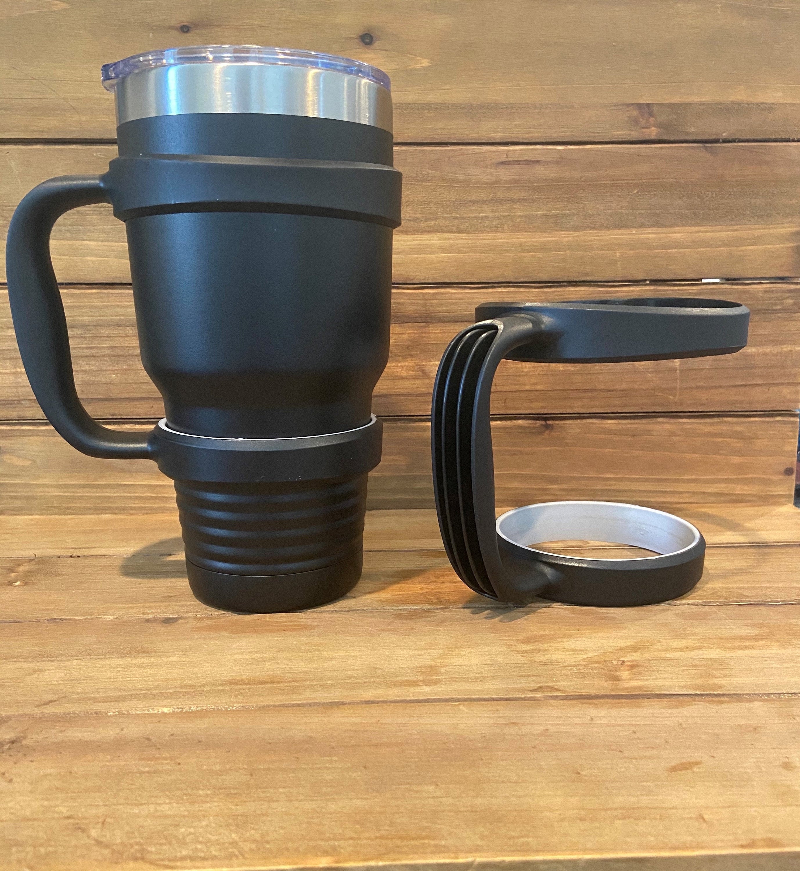 Tumbler Handle for 30OZ Tumbler Yeti Rambler Handle Anti Slip Travel Mug  Grip BPA Free Cup Holder for Yeti Rambler Tumbler Mugs - AliExpress