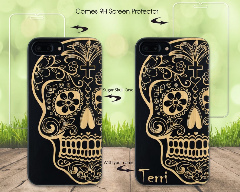 iPhone 8 Plus 7 Screen Protector XS Car Mount for iPhone 12 Pro Max Mini iPhone 11 Pro Max 6 X SE Xr Skull Phone Case personalized