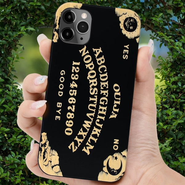 Ouija Spirit Board Wood Phone Case for iPhone 15 Pro Max, iPhone 14 Pro Max, iPhone 13 Pro Max, iPhone Plus 8, 7, SE by iProducts US