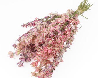 Mazzo di fiori secchi misti rosa e lilla / Fiori secchi britannici, Composizioni floreali / Fiorista, Fai da te, Crea il tuo bouquet, Regalo, Progetto