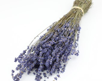 Dried Lavender Bunch | Hand Picked British Grown Dried Lavender | Beautiful Long-lasting Dried Lavender Bundle | Home Decor, thoughtful gift