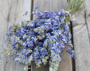 Light Blue Dried Flower Bunch | Dried Flowers, Floral Arrangements | Florist, DIY, Create your Own Bouquet