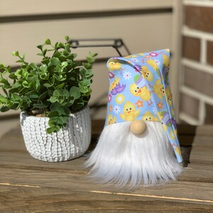 Cheep Cheep the Easter Gnome | Easter Decor | Easter | Spring | Spring Decor | Gnome | Gnome Decor | Gift Ideas | tiered tray decor |