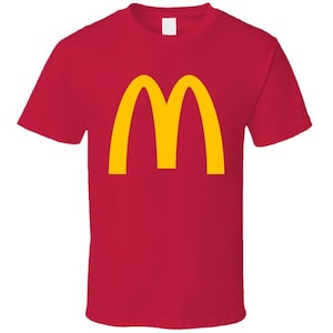 Logo McDonald's Fast Food Restaurant T-shirt divertente Abbigliamento Custodia per telefono