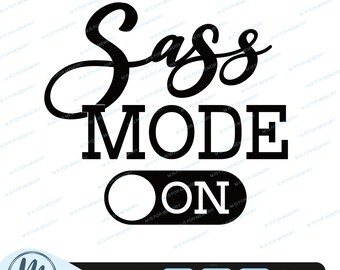 Modo Sass en SVG, PNG Sassy, SVG divertido,