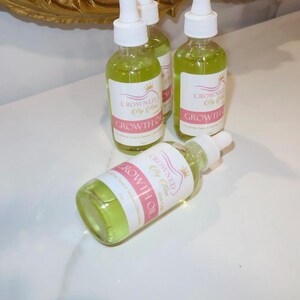 Hair Growth Oil, 100% natural, Relief itchy scalp, non greasy, grow long hair