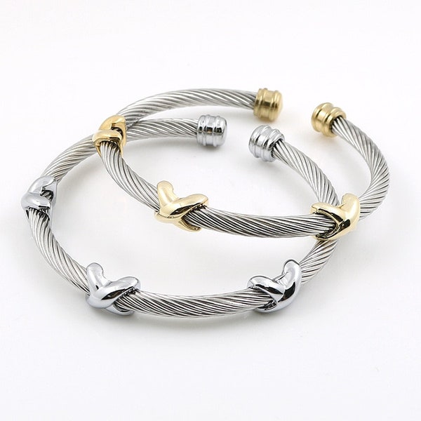 farfetch cable tie bracelet