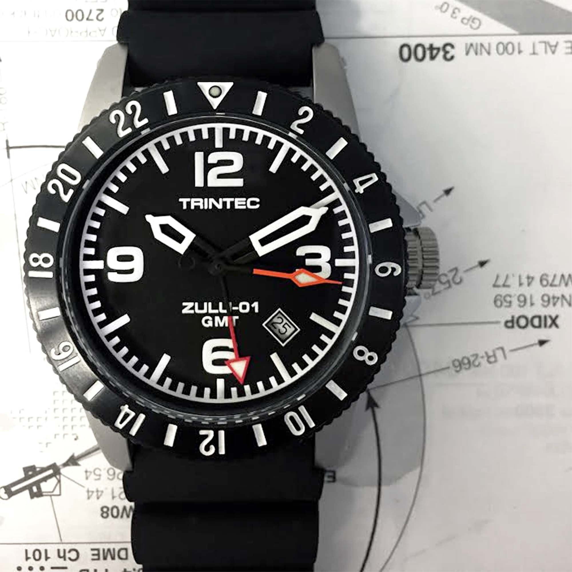 quartz gmt watch