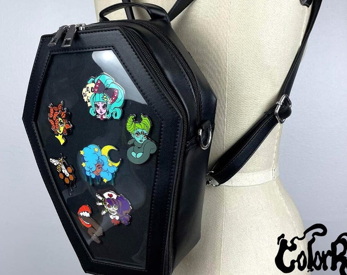 MANDARINA DUCK - MD20 Lux Borsa mezzaluna tracolla grande - Black Universe