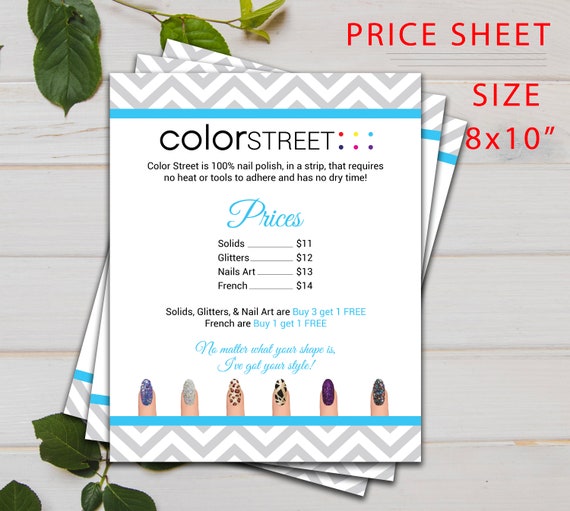 Color Street Color Chart