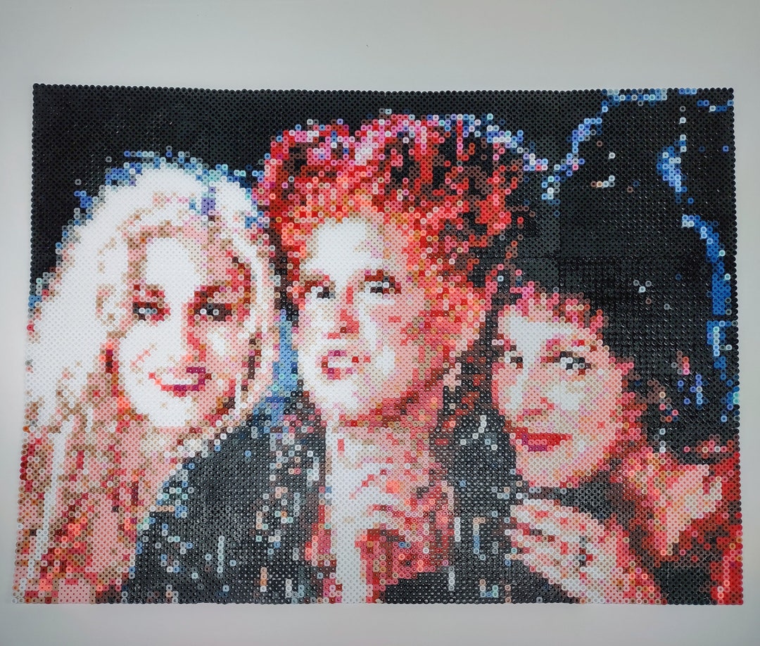 Hocus Pocus Perler Bead Kit Sanderson Sisters Halloween Etsy