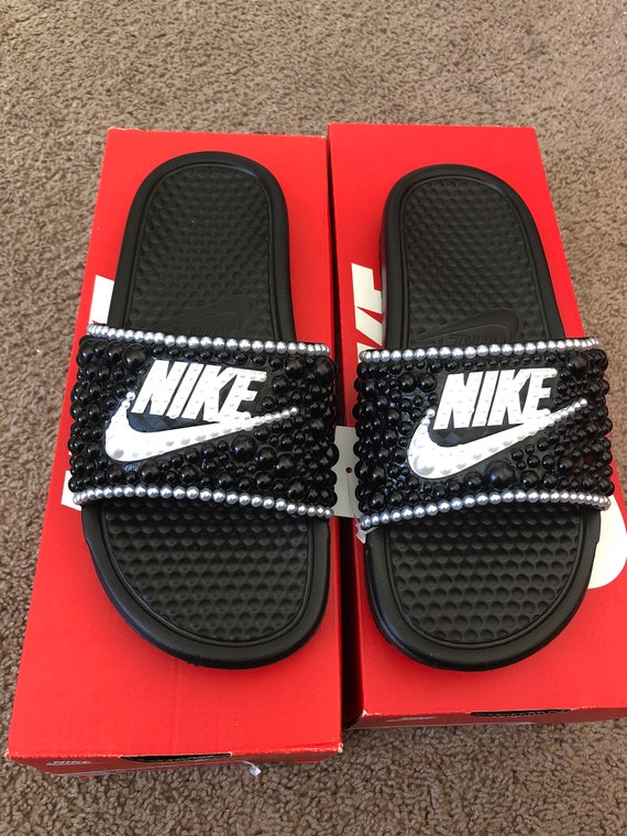 pearl nike slides