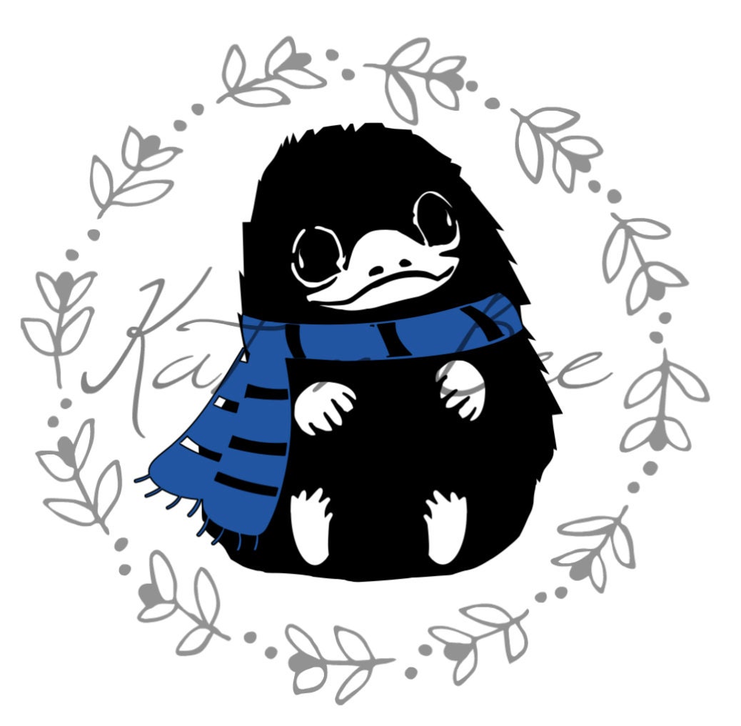 Niffler With Scarf // Harry Potter // Fantastic Beasts // Etsy