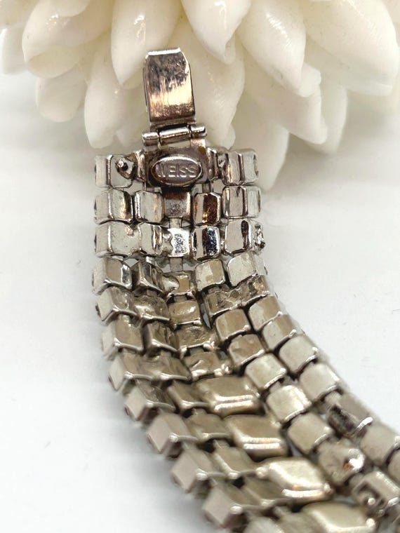 Weiss Rhinestone Statement Bracelet - image 3