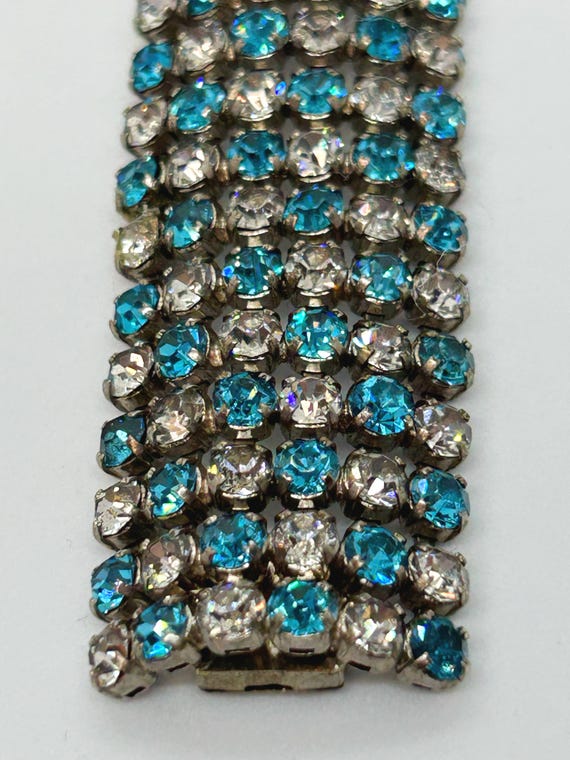 Statement Rhinestone Bracelet - image 3